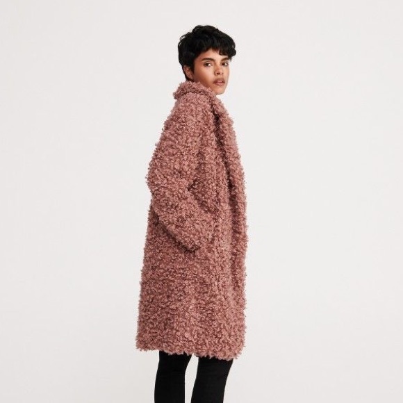 Reserved Vegan Teddy Fur Coat - Picture 2 of 7